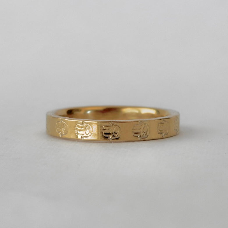 Hamsa Hand ring