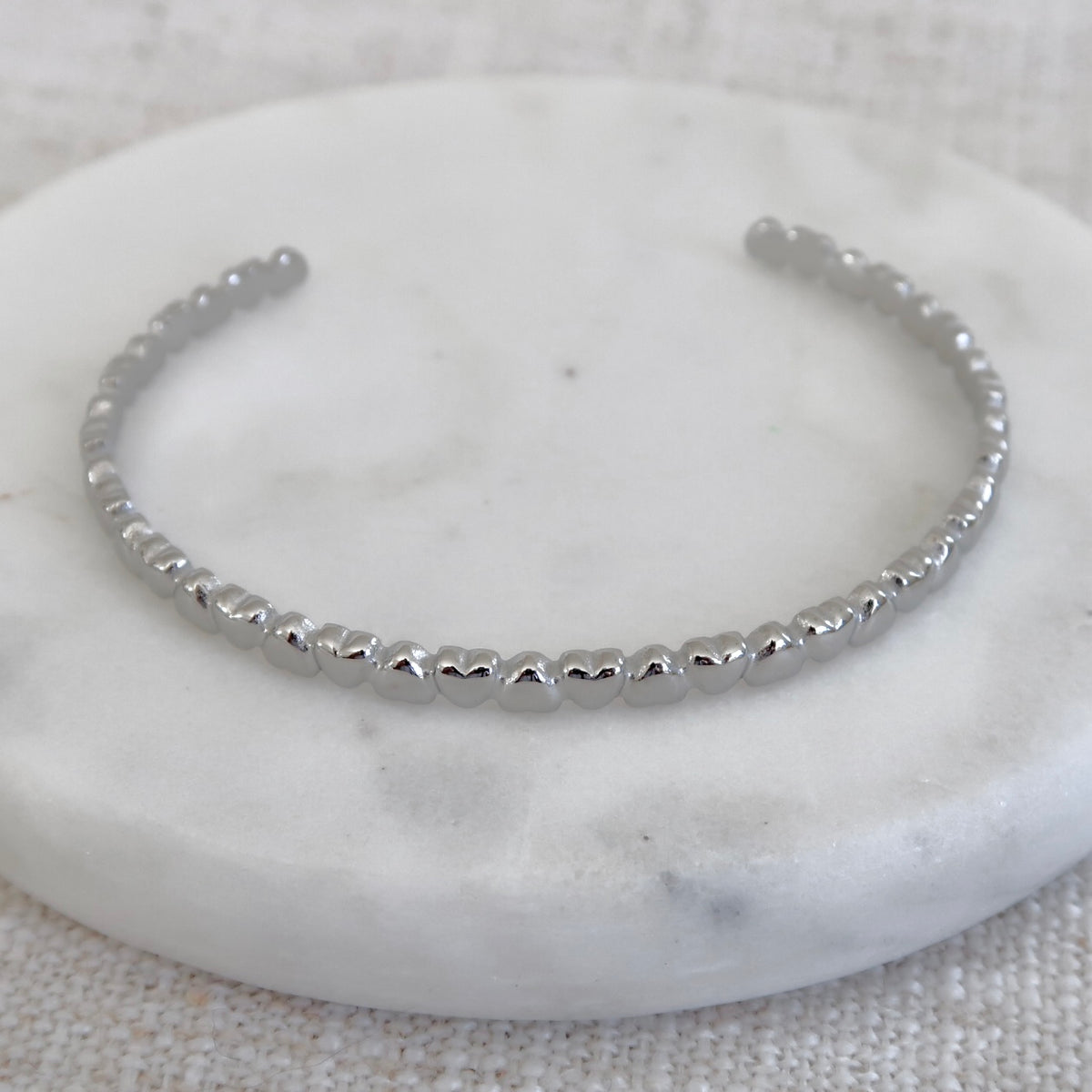 Stackable Hearts bangle