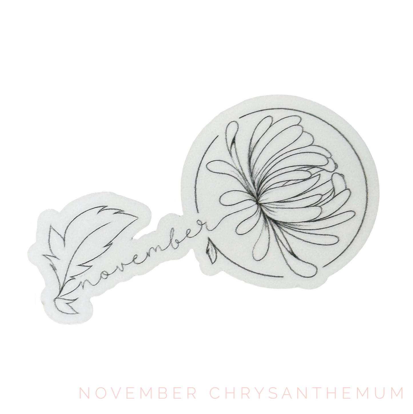 Birth Flower Stickers