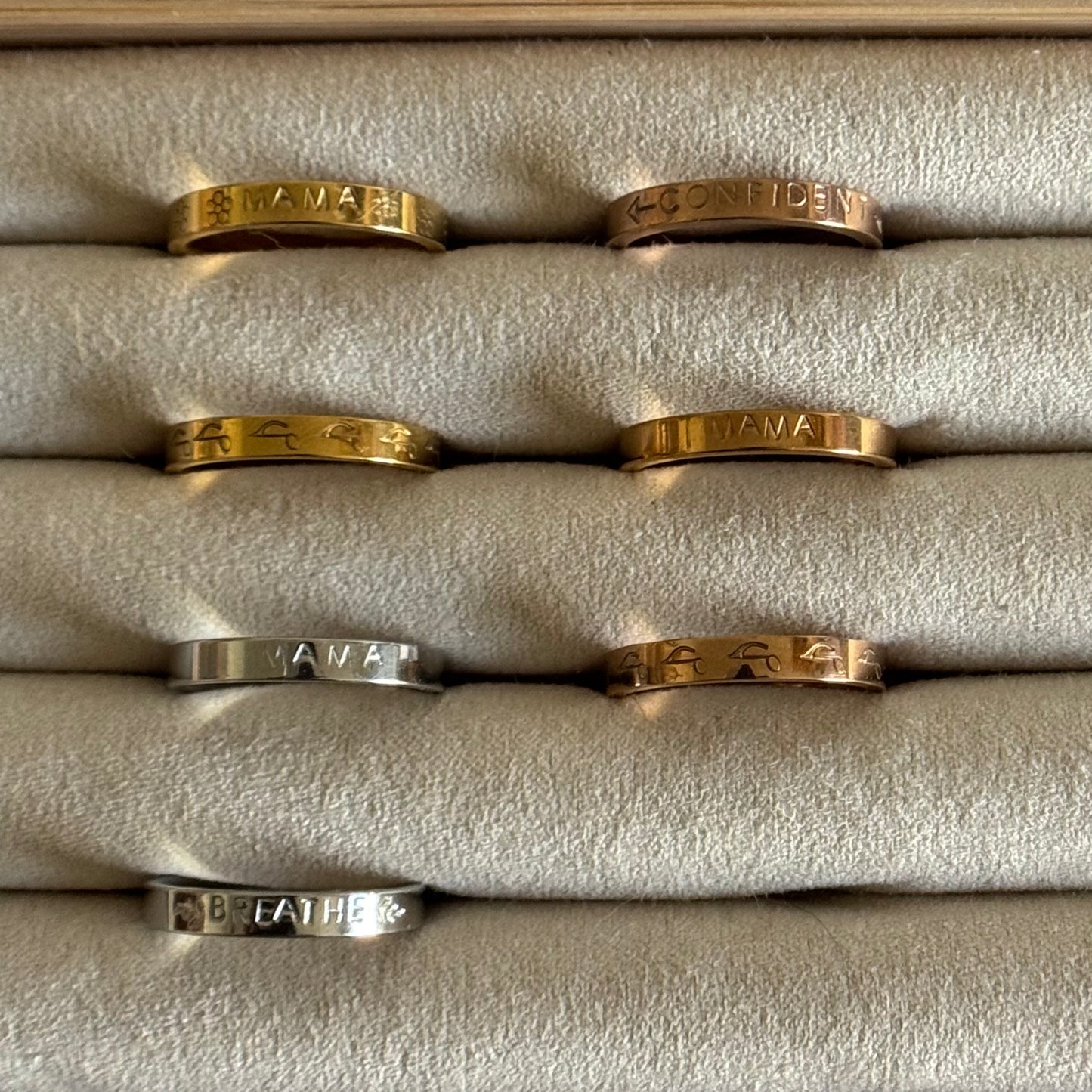 RINGS SIZE 6