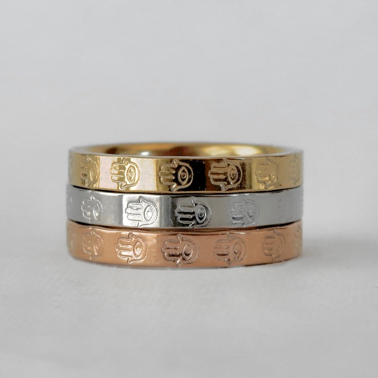 Hamsa Hand ring