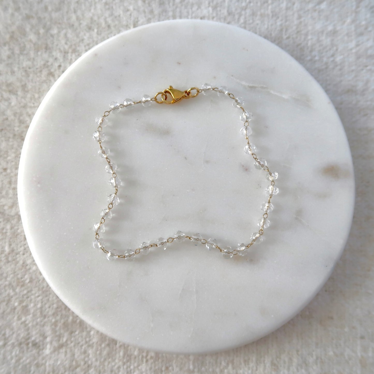 Micro Crystal Bracelet Clear