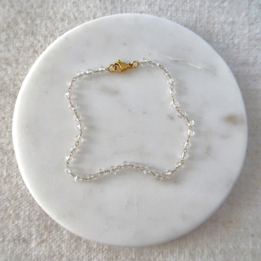 Micro Crystal Bracelet Clear