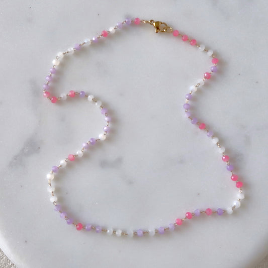 Micro Crystal Necklace Unicorn