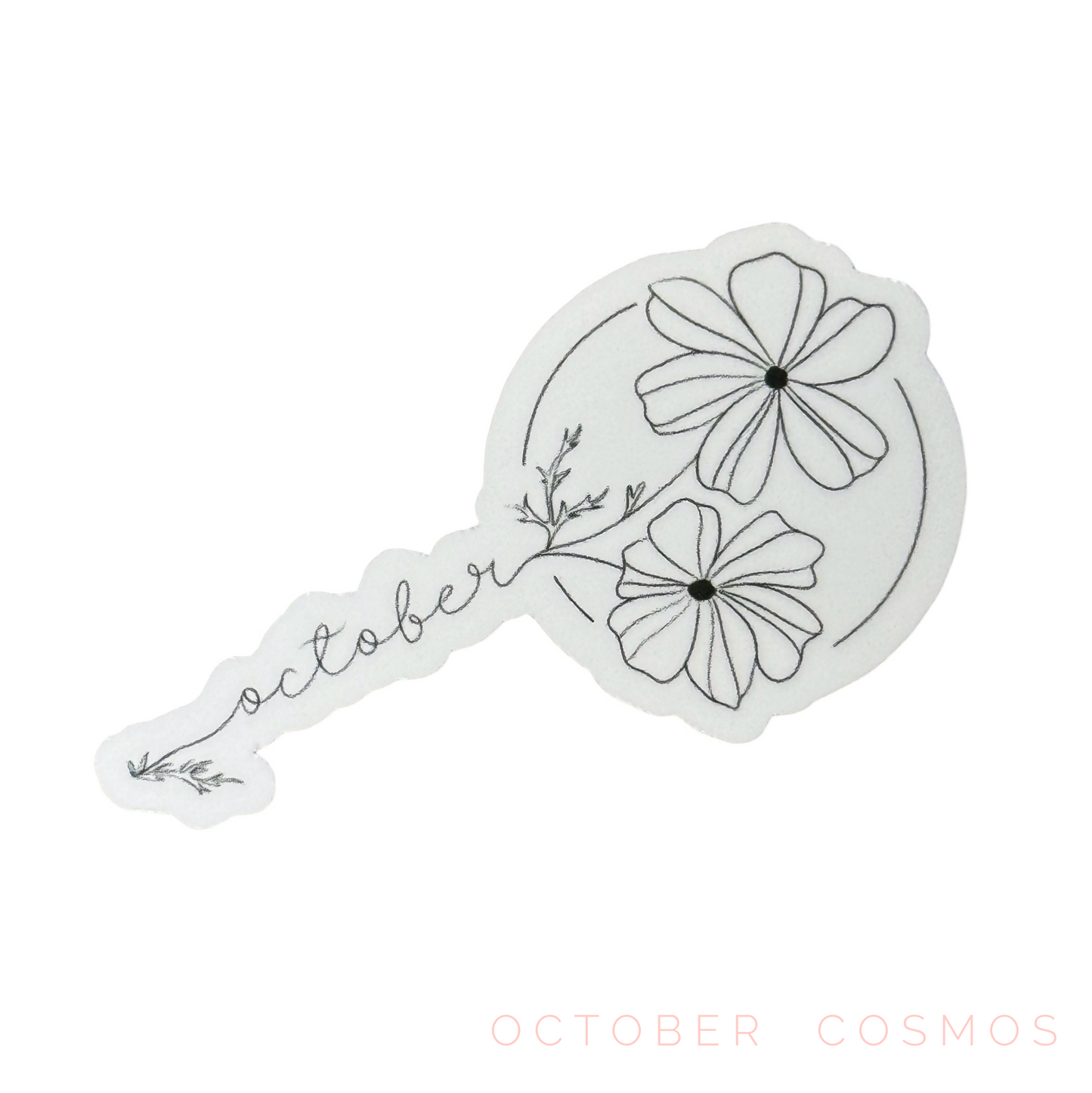 Birth Flower Stickers