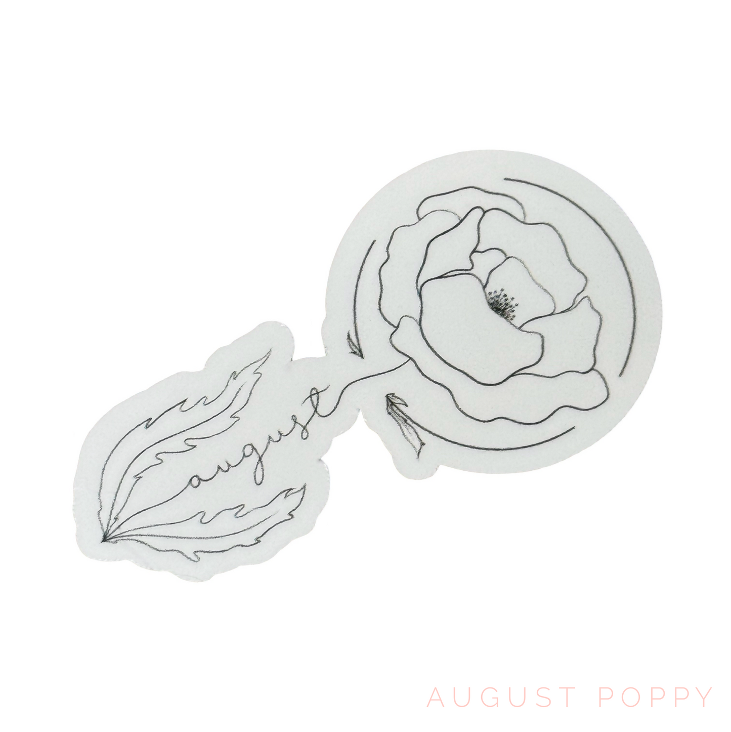 Birth Flower Stickers
