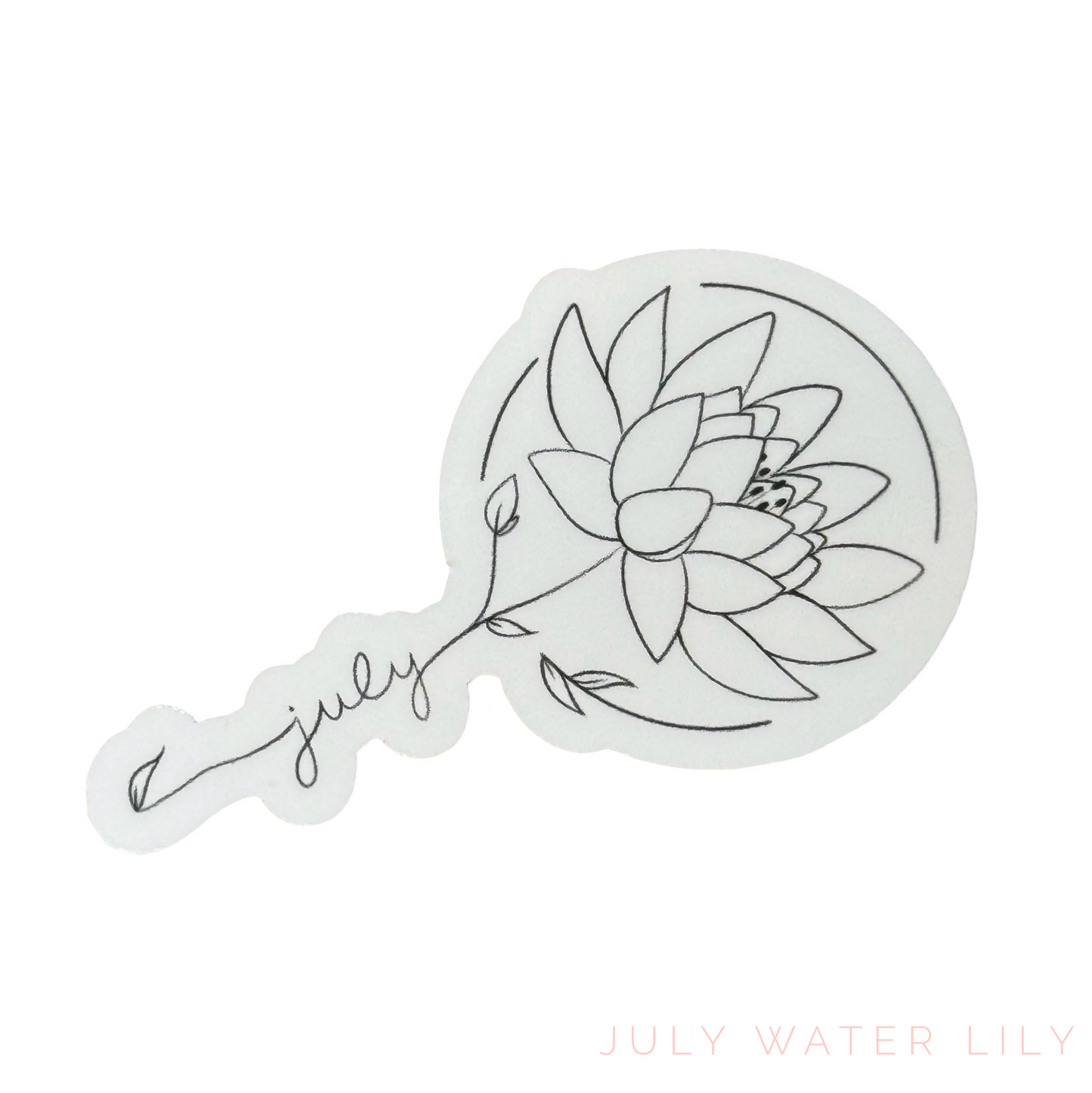 Birth Flower Stickers