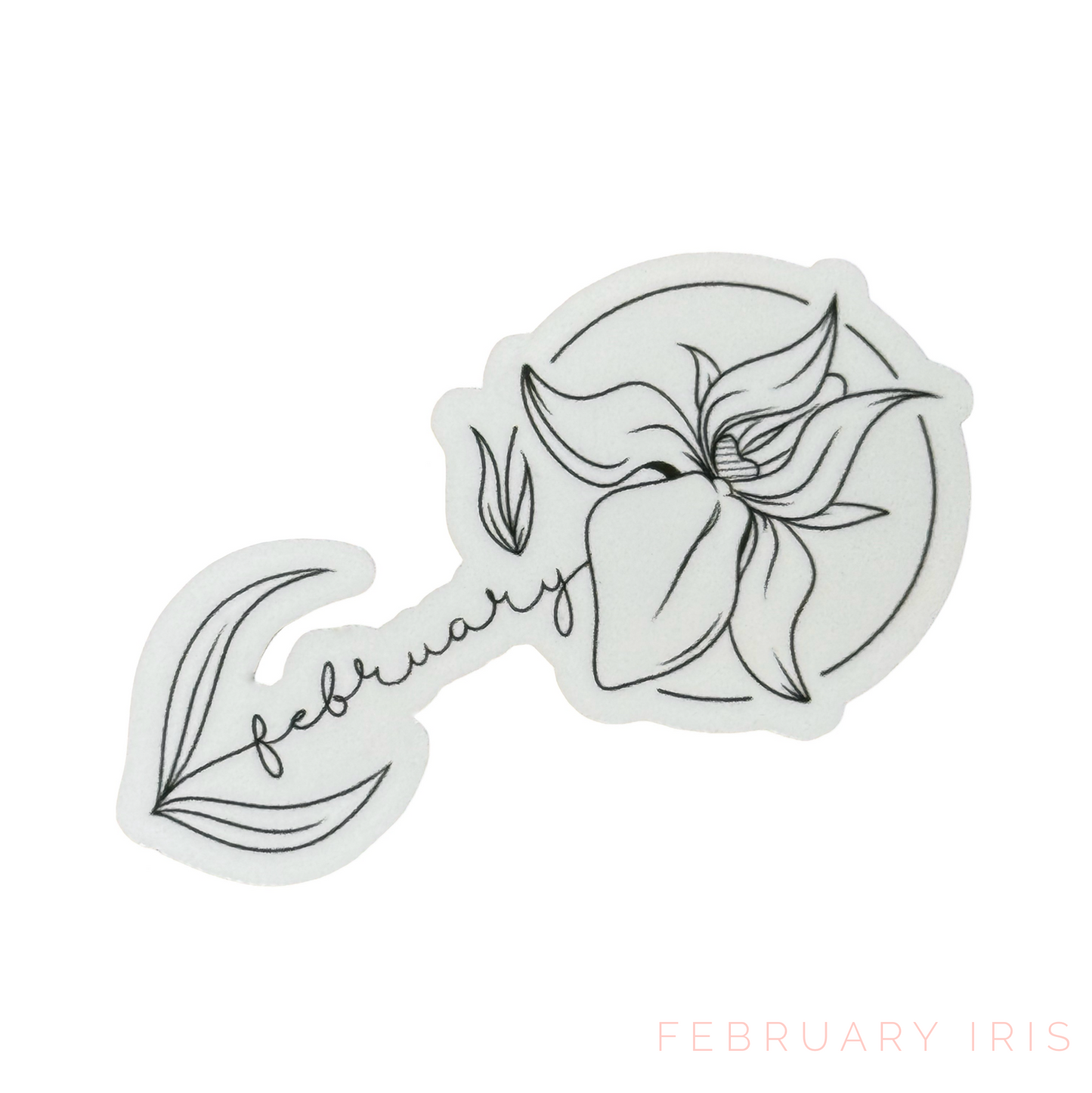 Birth Flower Stickers