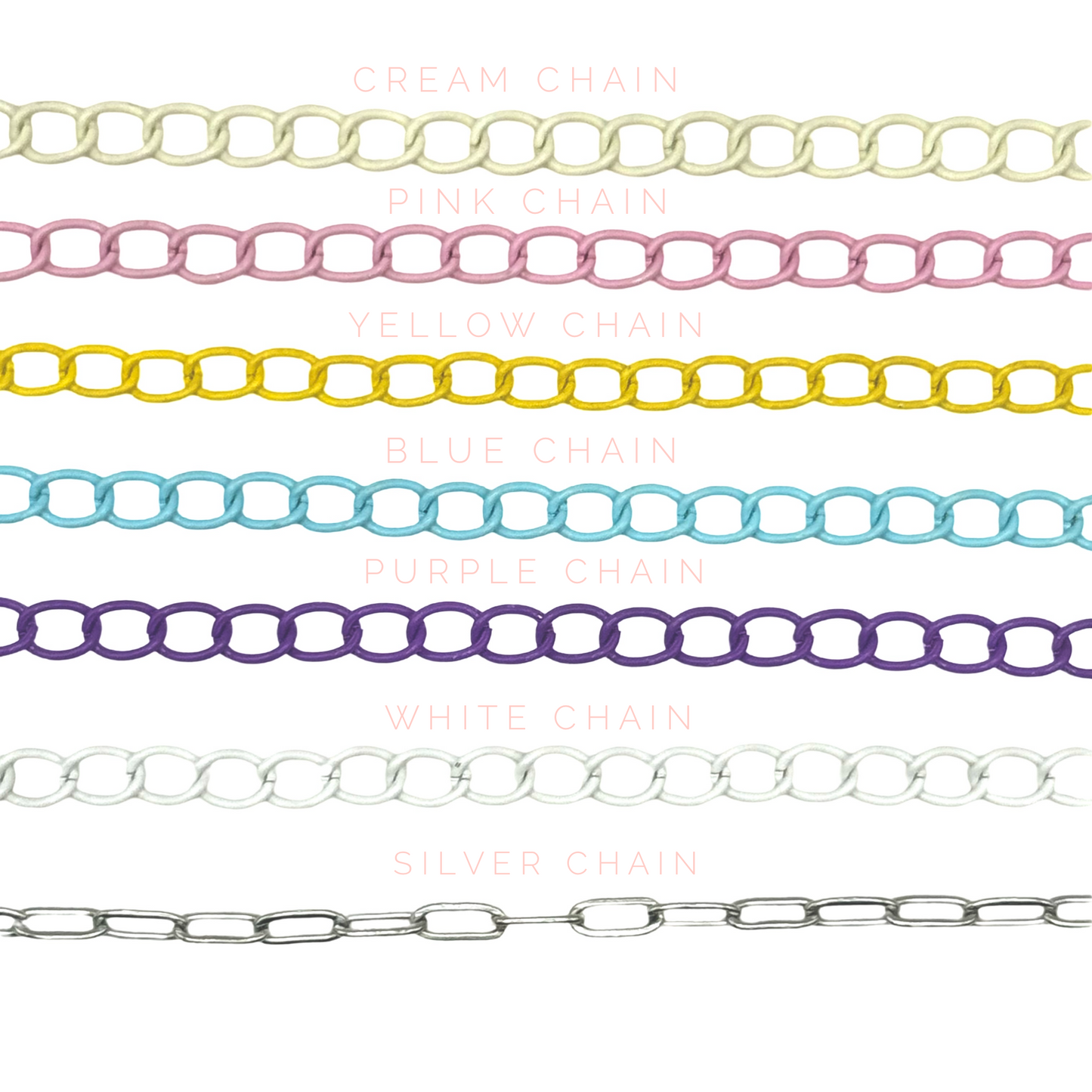 Mini Bunnie Necklace Charm Chain