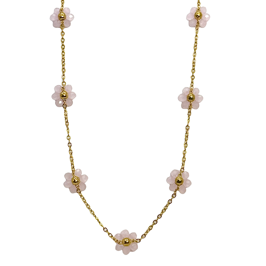 Floating Daisy Necklace