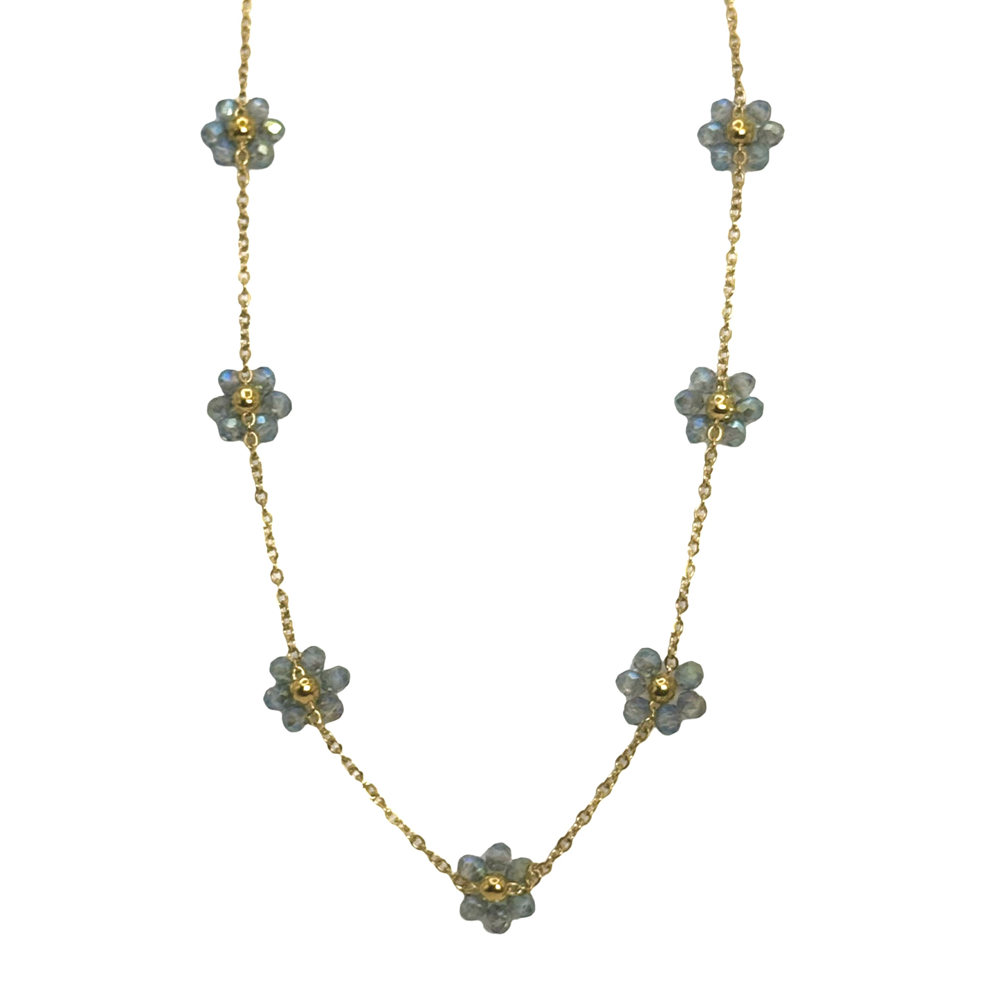 Floating Daisy Necklace