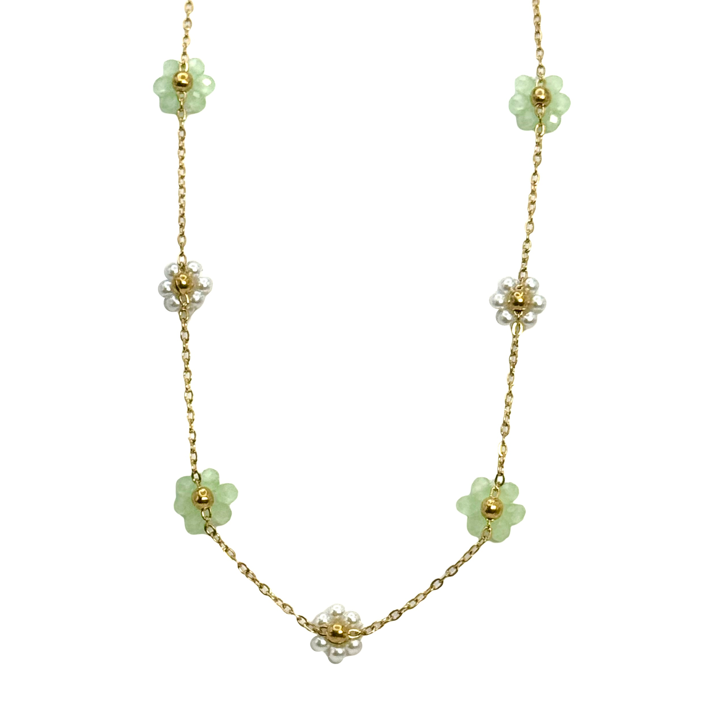 Floating Daisy Necklace