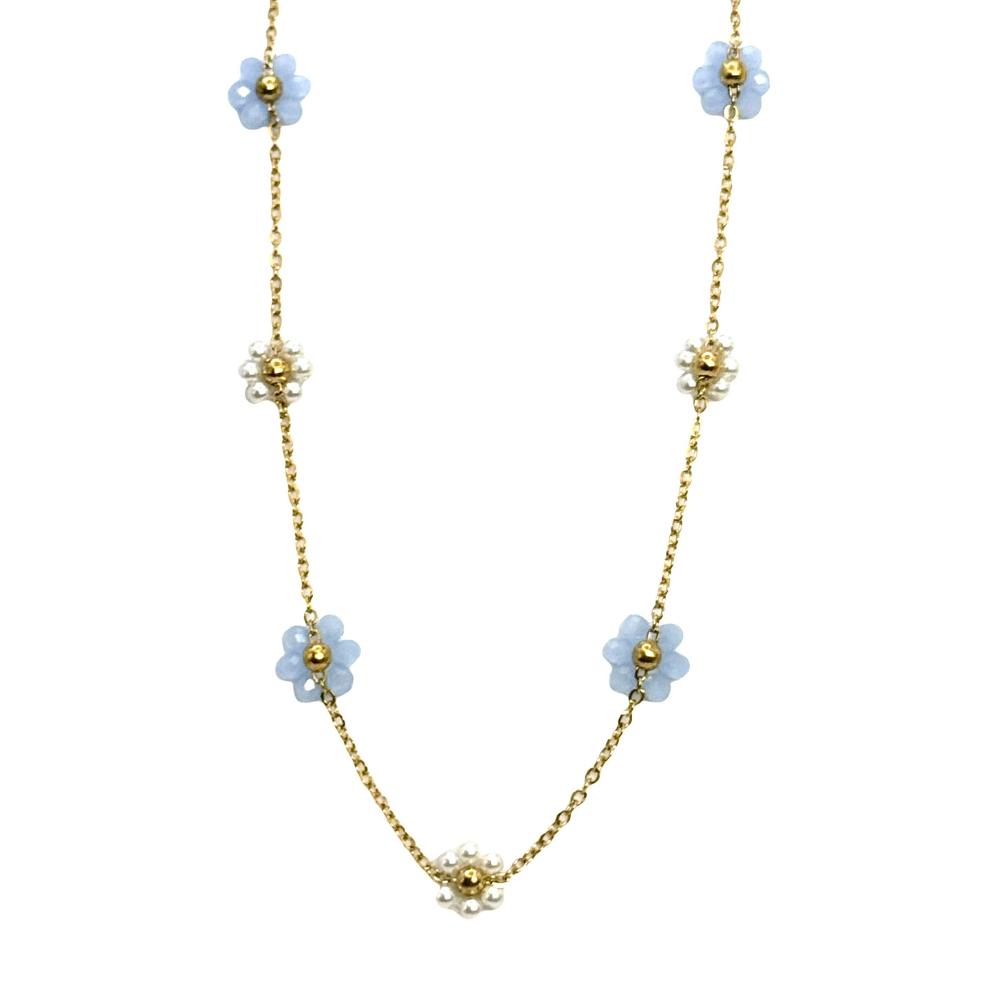 Floating Daisy Necklace