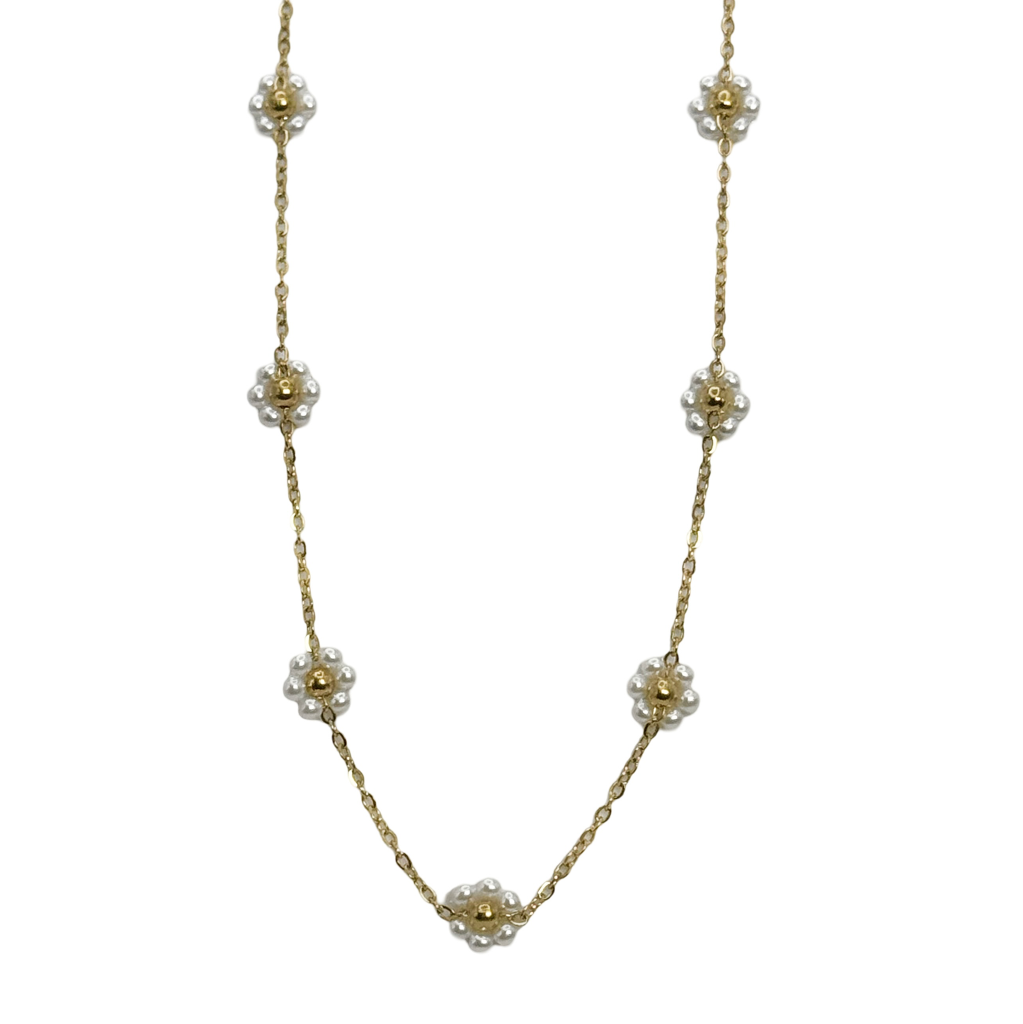 Floating Daisy Necklace