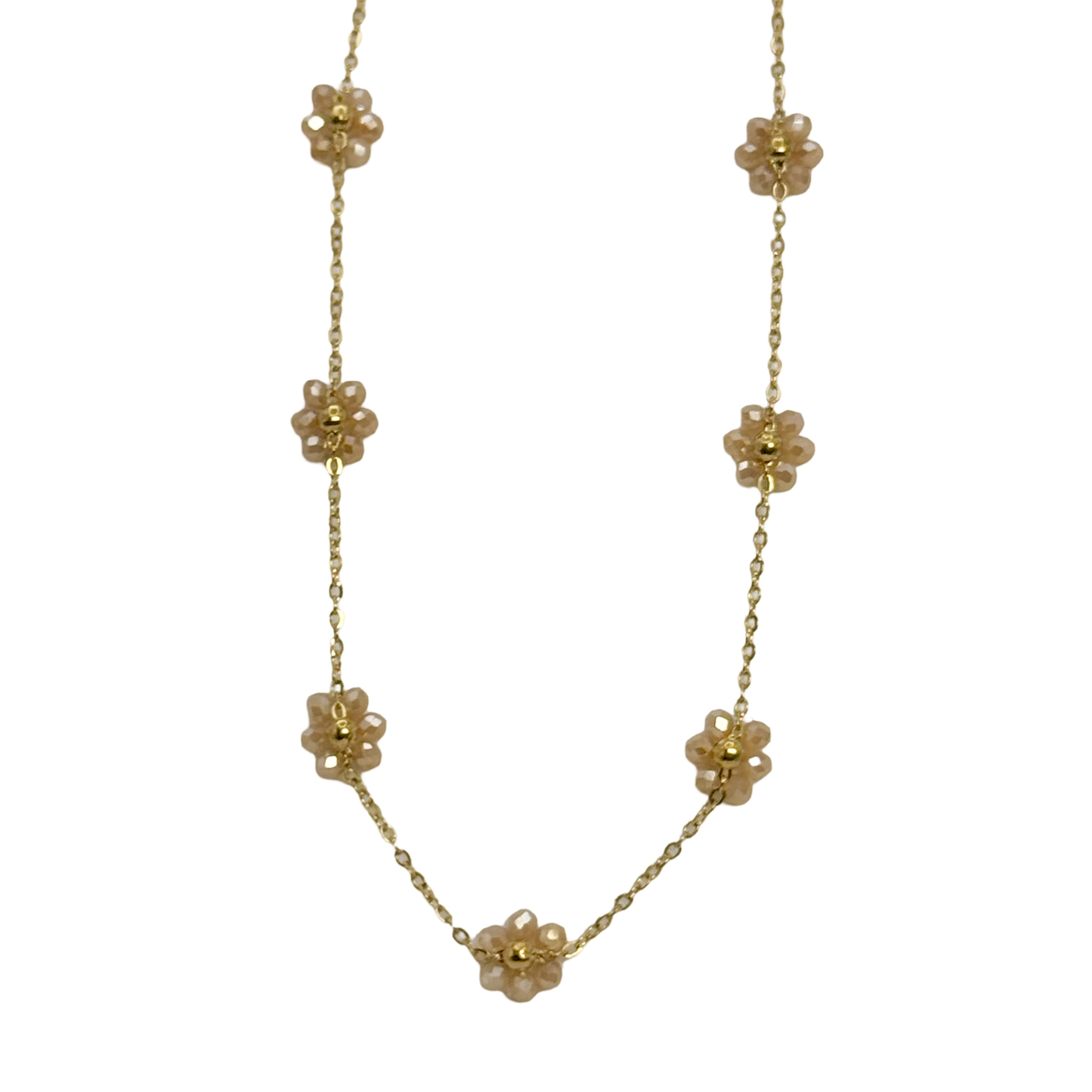 Floating Daisy Necklace